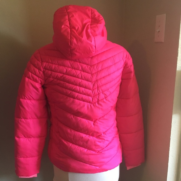 Pink Champion Girl's Jacket with Hood XL 14-16. - Picture 3 of 6